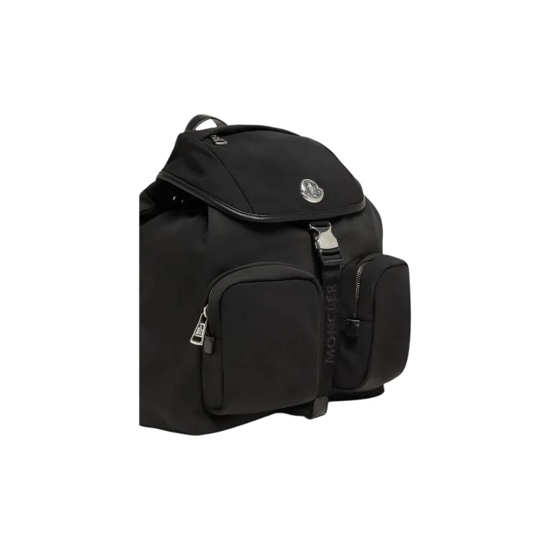 Moncler Logo Patch Pocket Detailed Backpack-3