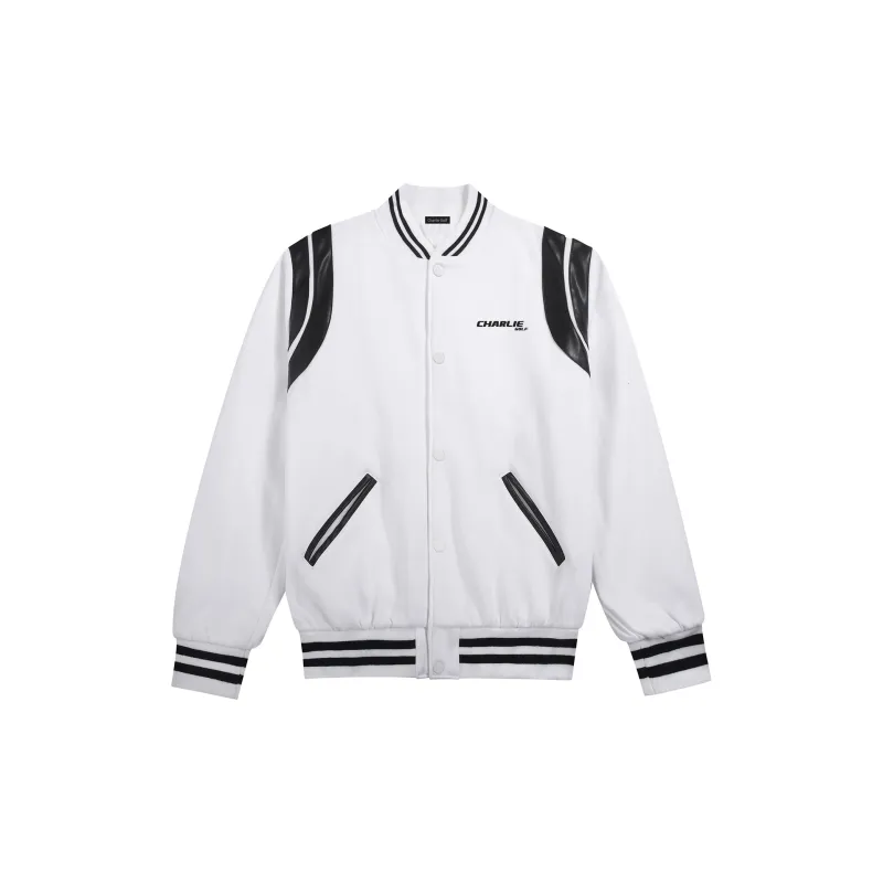 CHARLIE GOLF Baseball Jacket Unisex-2