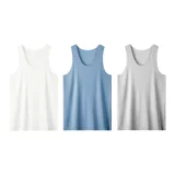3 Pack (White+Light Gray Blue+Gray)