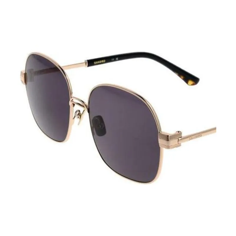 Sandro Acetate Round Sunglasses Women's Yellow-2