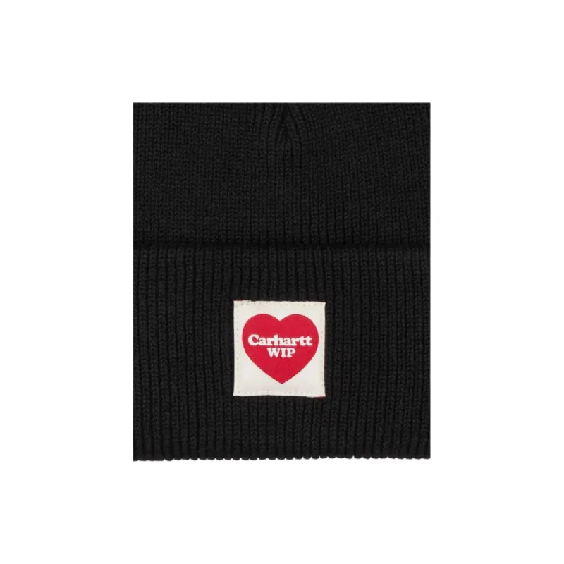 Carhartt WIP Cotton Beanies Men's Black-4