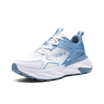 Kuding Running Shoes Men Low Top Black Dark Gray/Black Cyan Blue/White Smoke Blue