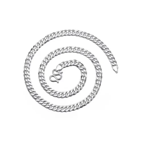 SHARK BABY S 990 Silver Sterling Silver Necklaces Men's