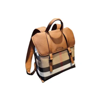 BEMIX PETS Cow Leather Backpack Regular Women's Caramel