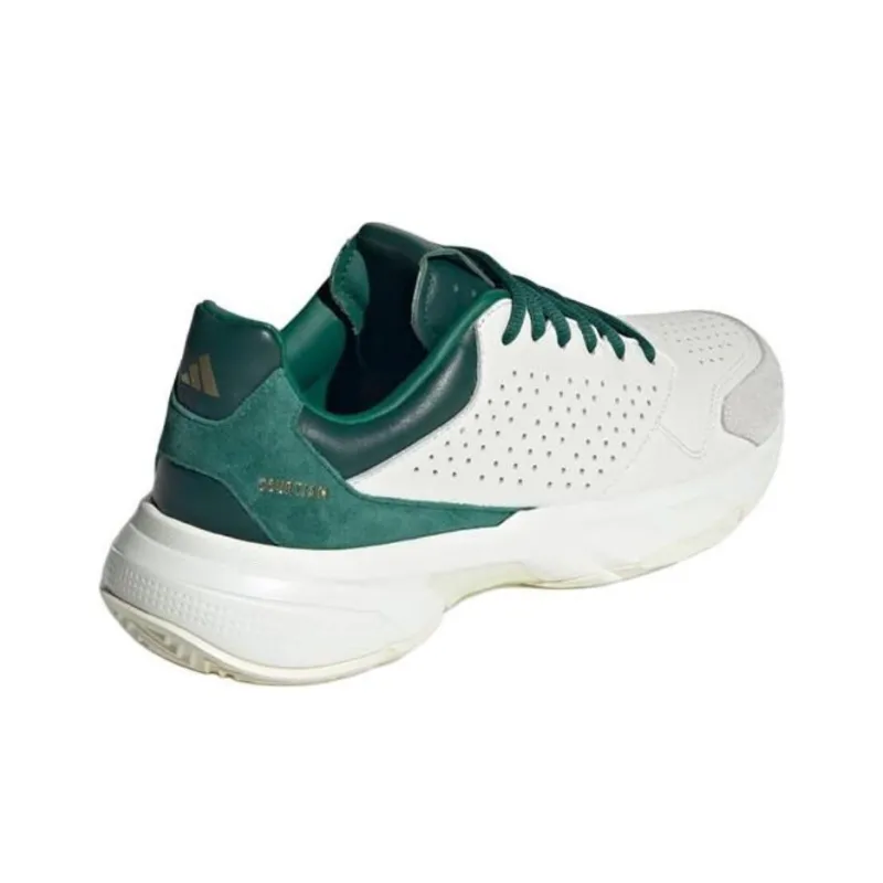 Adidas Courtjam Control 3 Premium Core White Collegiate Green-4