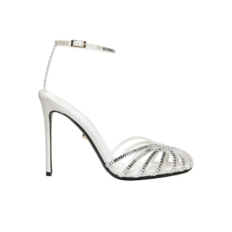 ALEVI Strap Sandals 11cm Women's White-1