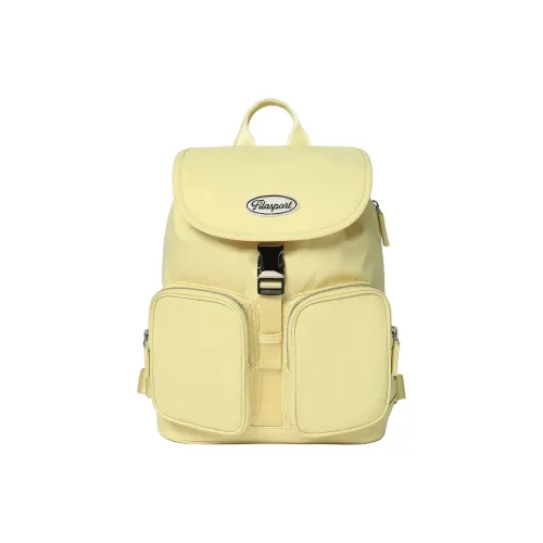 FILA Polyester Backpack Mini Women's Yellow