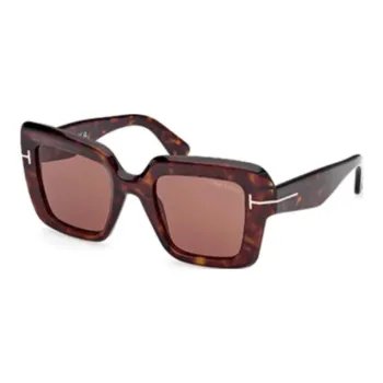 TOM FORD Esma Oversized Frame Sunglasses