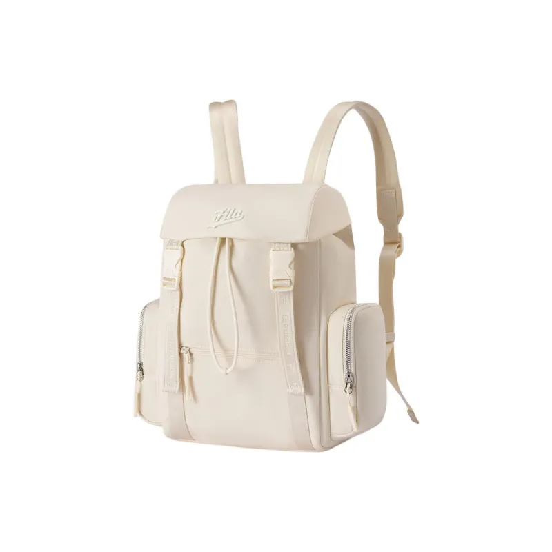 FILA FUSION Fabric Backpack Regular Women's White-1