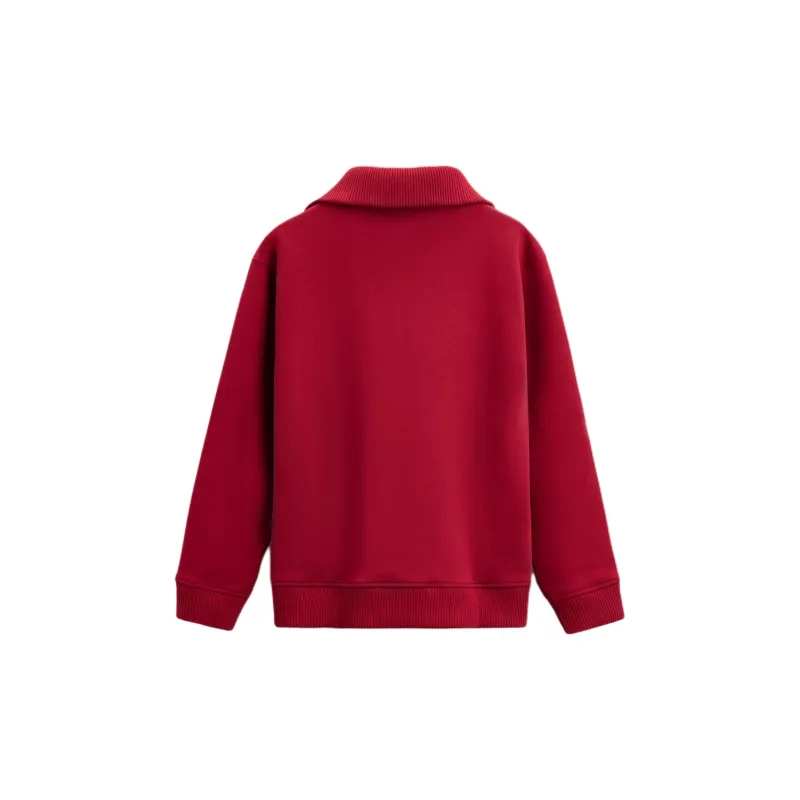 ZARA Sweatshirts Men Red-1