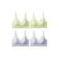 4 Pack-Light Green 2+Light Purple 2