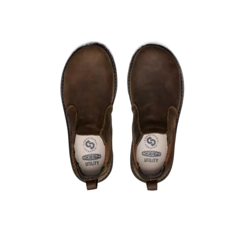 KEEN San Jose Short Chelsea Boots Women's Brown-2