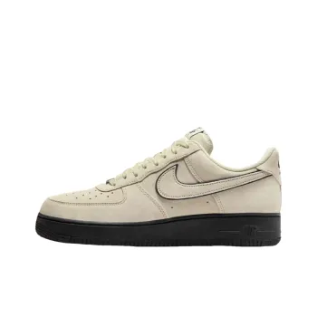 Nike Air Force 1 Anti Slip Wear Resistant Low Top Skateboard Shoes Men's Light Khaki Brown