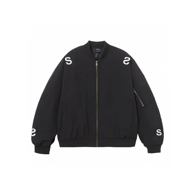 H.V.G.A Jackets Coats Unisex Navy Blue-4