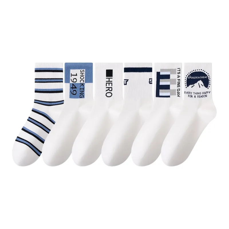 Caramella Mid-Calf Socks Men's 3 Pack-13