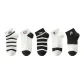 Black White M+White Stripes+Heart+Black Stripes+White 95