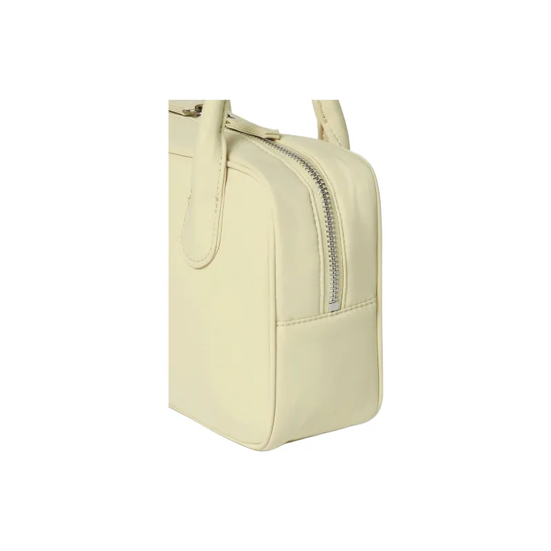 FILA Polyester Tote Bag Shopping Bag Handbag Women's Yellow-6