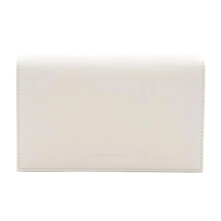 Elisabetta Franchi PU Shoulder Bag Women's Beige-3