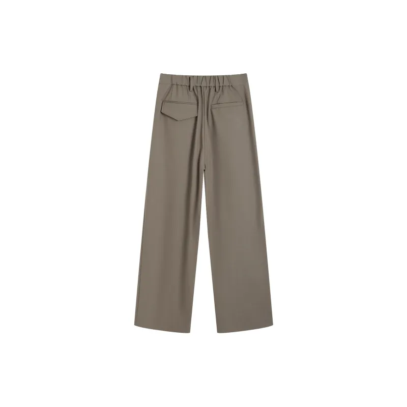 SAME FLOW Suit Trouser Men's Tea Brown-1
