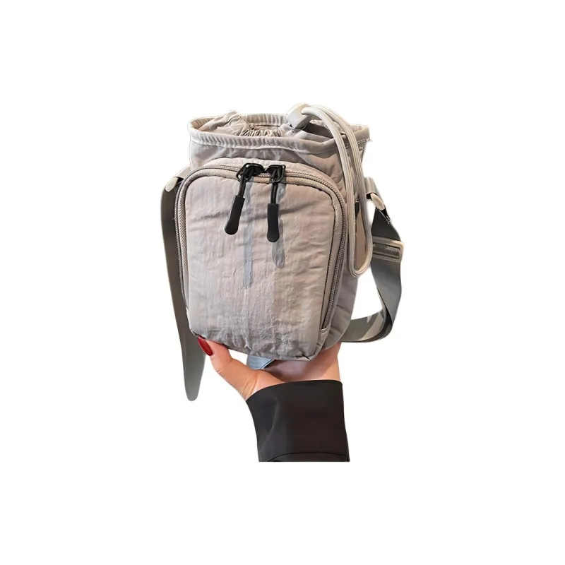 SUN EARTH &U Canvas Bag, Crossbody Bag Regular Women's Multicolor-3