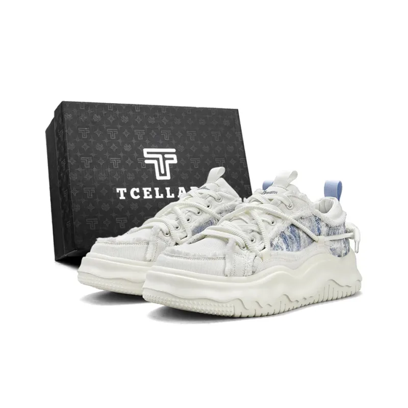 TCELLARS Abrasion Resistant Lightweight Breathable Height Increasing Low Top Skateboard Shoes Unisex-31