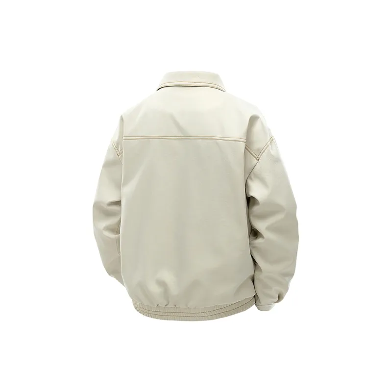 ROBINHOOD Jackets Coats Unisex Ivory White-1