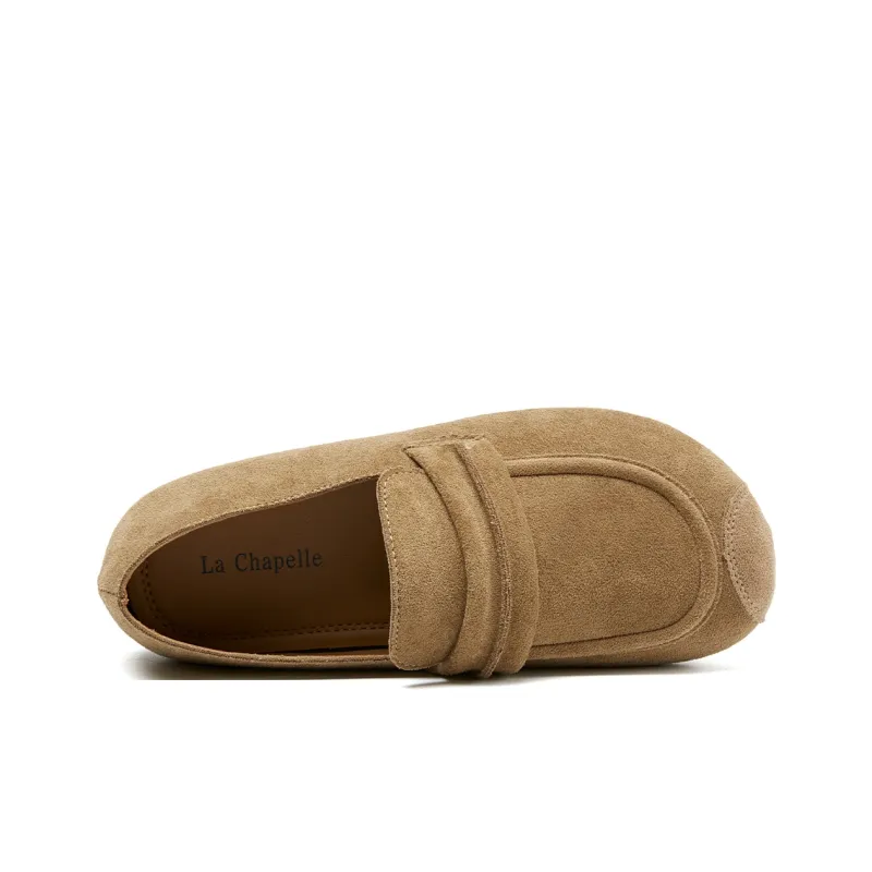 La Chapelle Loafers Women's Yellow/Apricot/Khaki-15