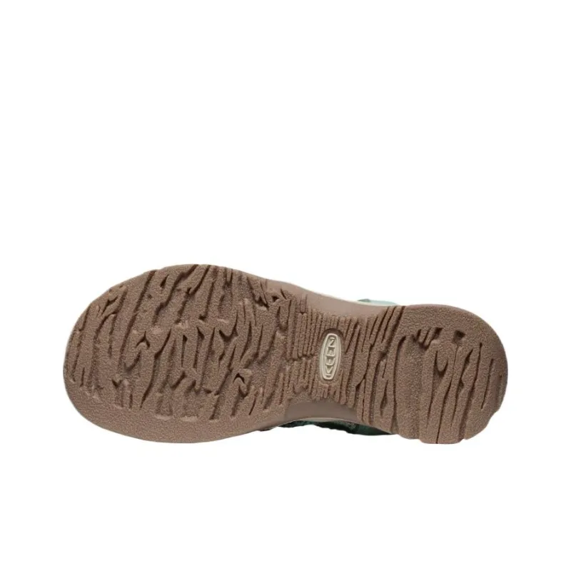 KEEN Whisper Series Slip-Resistant River Trekking Shoes Women's Green Pink-3