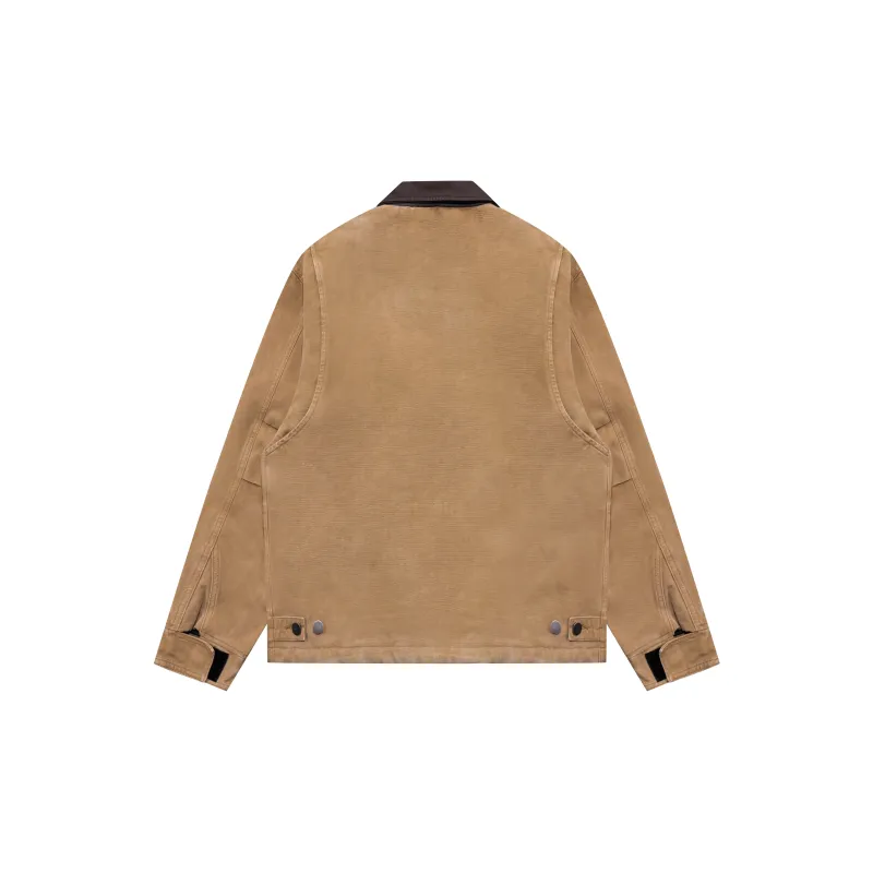 False Perception Jacket Unisex Khaki-1