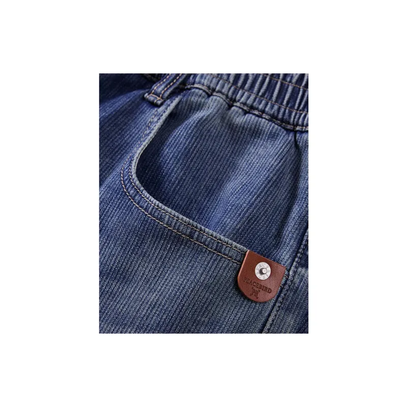 PEACEBIRD MEN Jeans Men Denim Light Blue 1-3