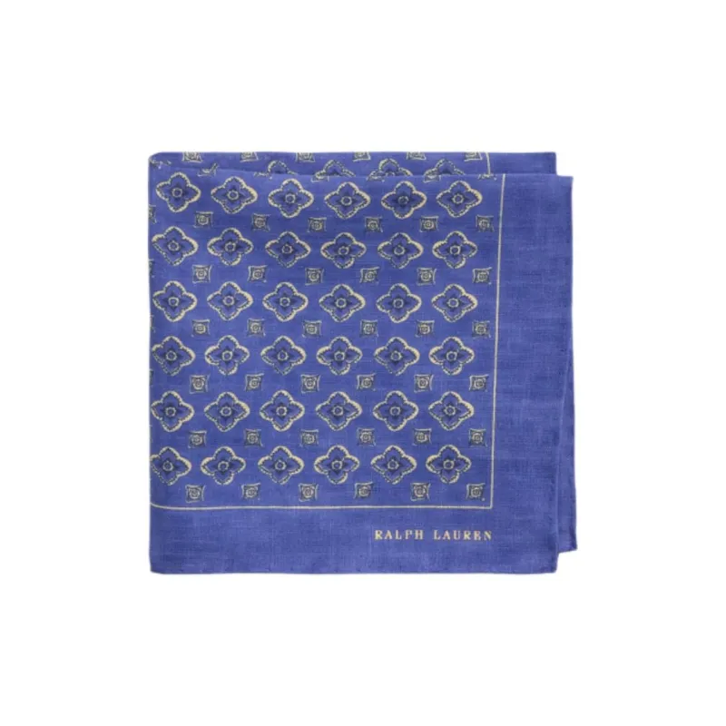 Polo Ralph Lauren Linen Silk Scarves Men's Blue-1