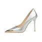 Silver[Heel Height 9.5cm]