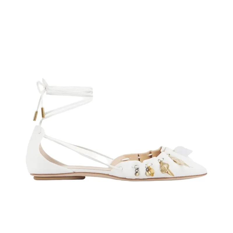 Chloe Sea Treasures Casual Single Shoes Women's White-1