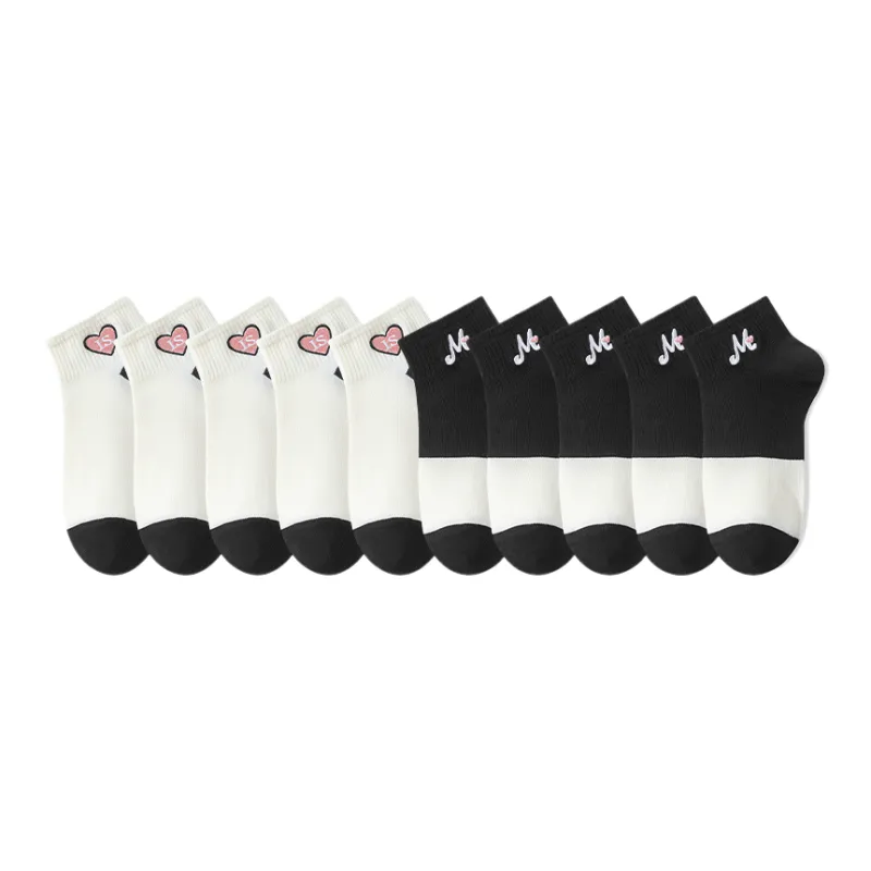 Cotton Gene Ankle Socks Women's 10 Pack-17