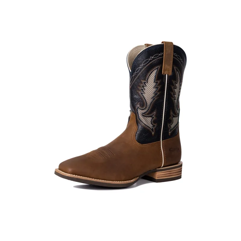 Palitutu Ankle Boots Men's Dark Brown-1