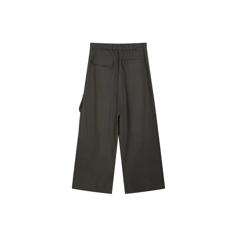 SAME FLOW Casual Pants Men's Iron Gray-1