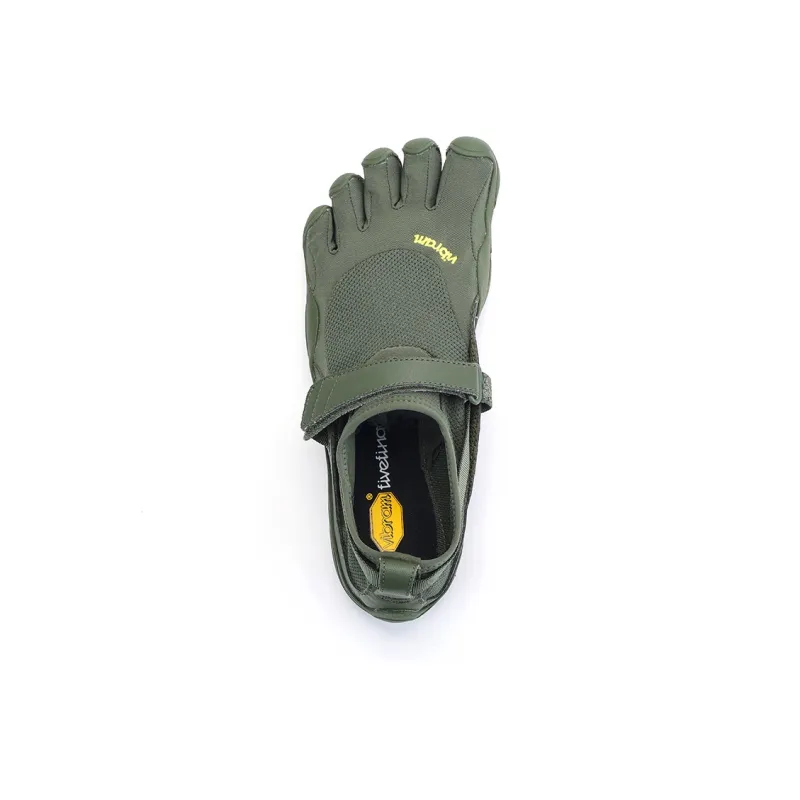 Vibram KSO Slip Resistant Support Lightweight Low Top Training Shoes Men's Army Green-1