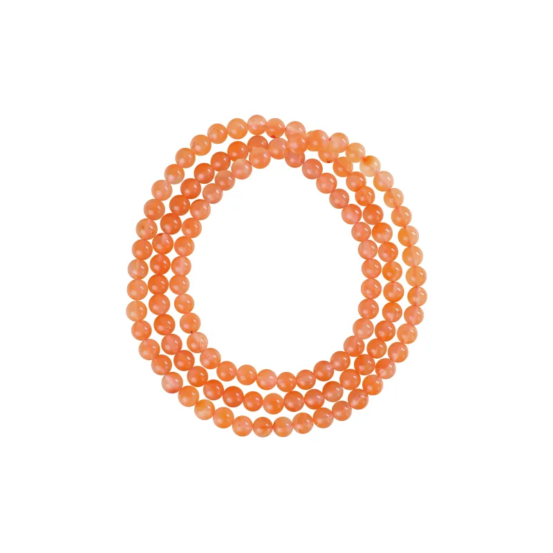 Qingjing Southern Red Agate Bracelets Unisex-0