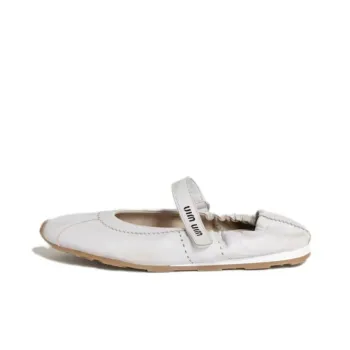 MIU MIU Casual Single Shoes Women's White