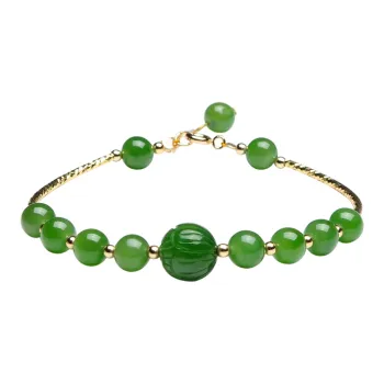 Yi Zhen Ge Hetian Jade Bracelets Jasper Women's