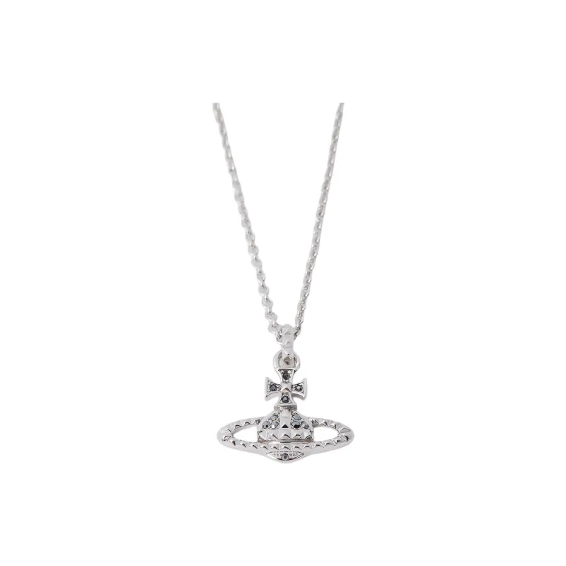 Vivienne Westwood Rhodium Silver Necklaces Men's Defined Color-3