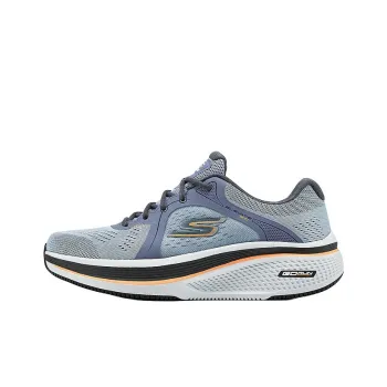 Skechers MEN'S GO Anti-Slip Wear-Resistant Low-Top Running Shoes Men's Gray