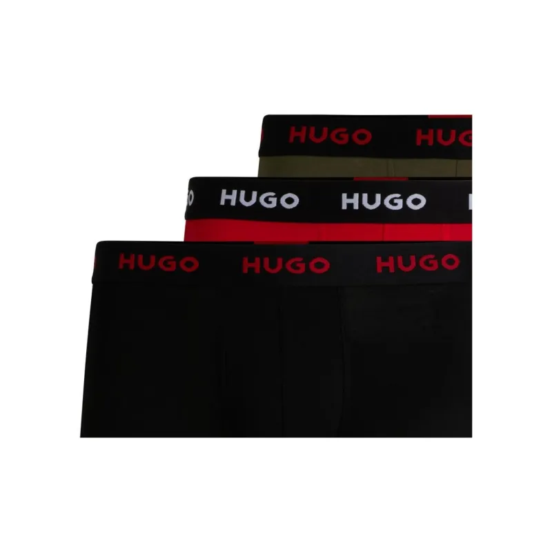 HUGO BOSS Logo waistband Boxers Set Of Three-1