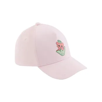 EMPORIO ARMANI Cotton Baseball Caps Unisex Pink