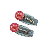Red Smiley Face 1 Pair