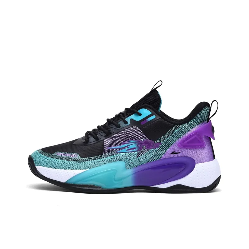 Kuding Cushioning Anti-Slip And Wear-Resistant Breathable Rebound Mid-Top Basketball Shoes Unisex-5