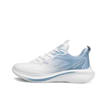 Warrior Low Top Running Shoes Men's White Light Blue