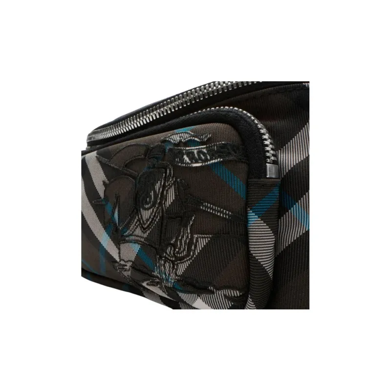 Burberry Polyester Fanny Pack Small Size Men's Brown-3