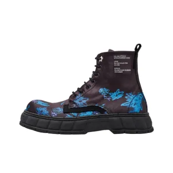 COLLINA STRADA x VIRÓN 1992C Ankle Boots Unisex Black