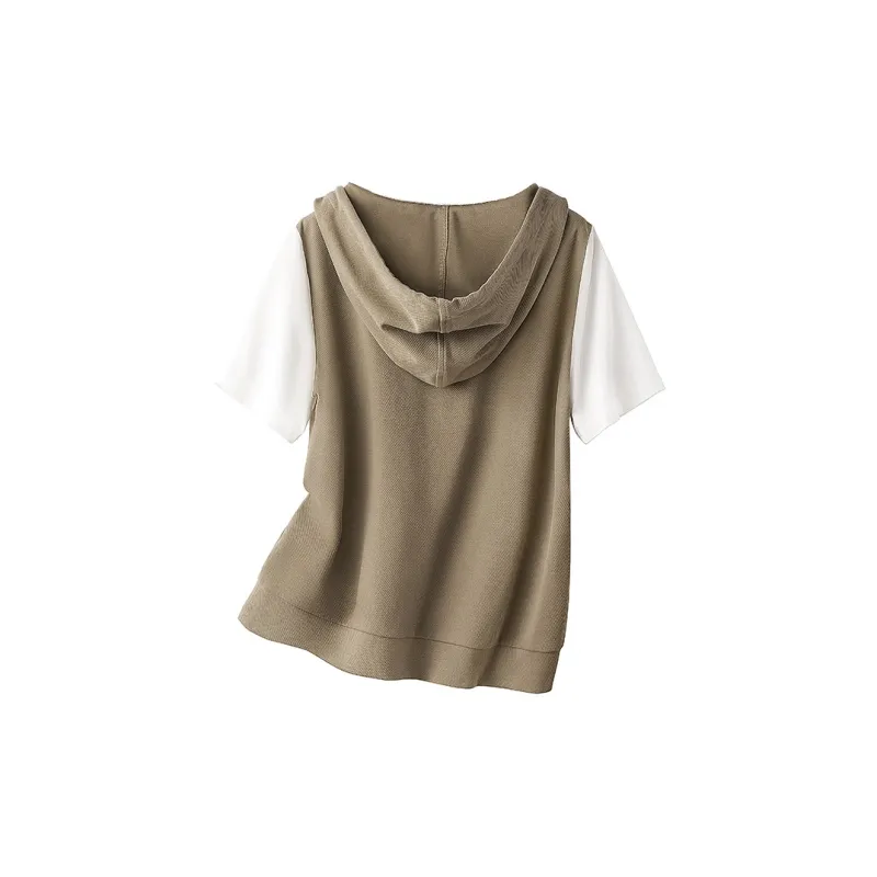 Cypress House Skirt Set Women's Khaki & White-4